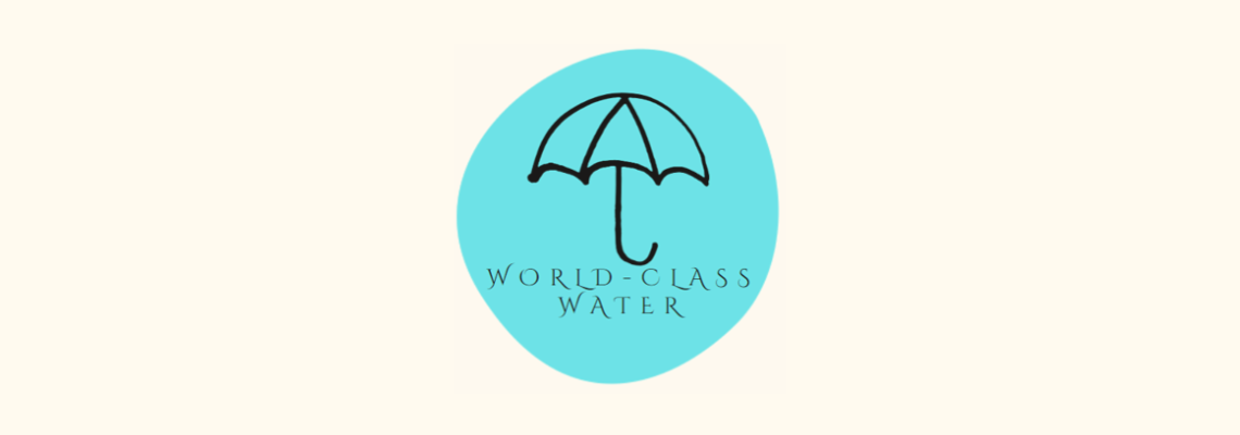 We have decided to call ourselves team 'World-Class Water' and this is the logo we designed.