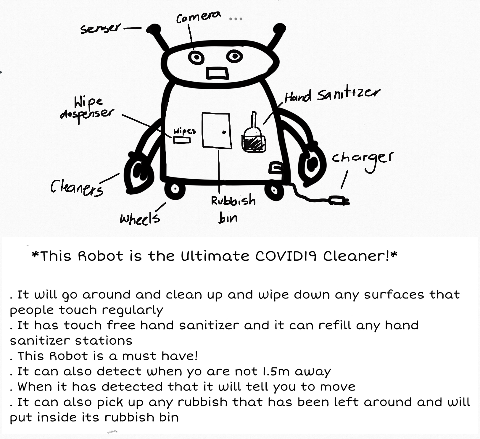 The Ultimate COVID19 Cleaner (sketch)