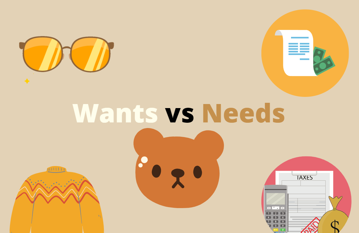 Wants vs needs