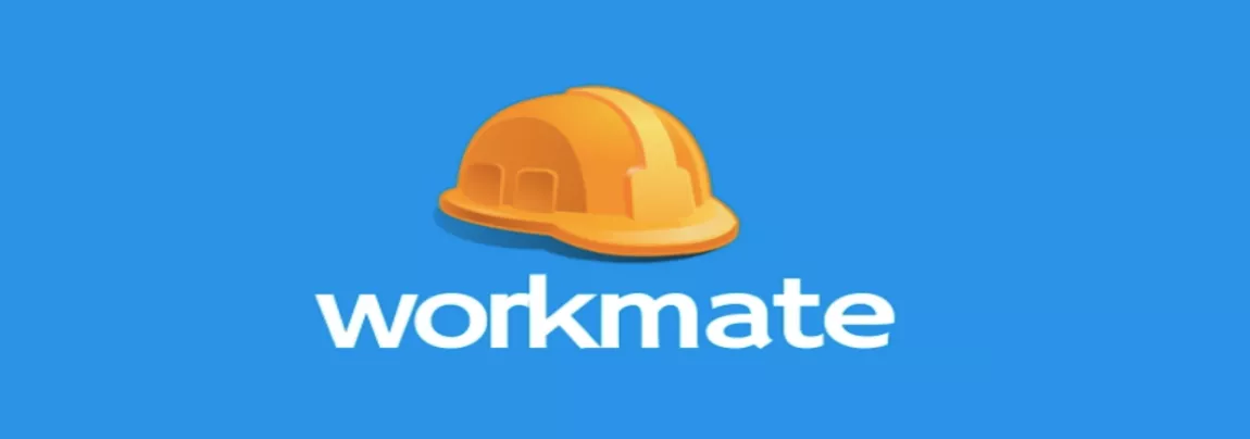 a builders hat on a blue background 