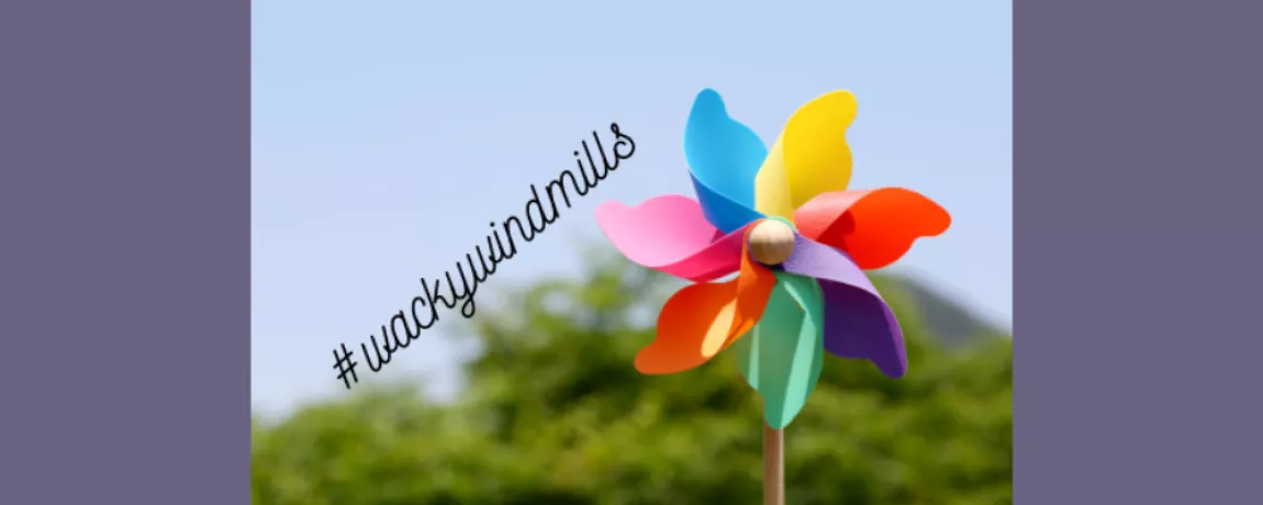 Banner image showing a windmill